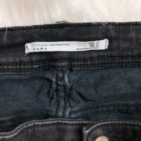 Zara Trafaluc Medium Rise Denim makers - Picture 6 of 6